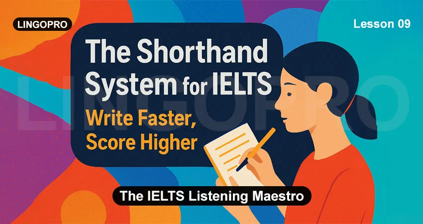 The IELTS Listening Maestro