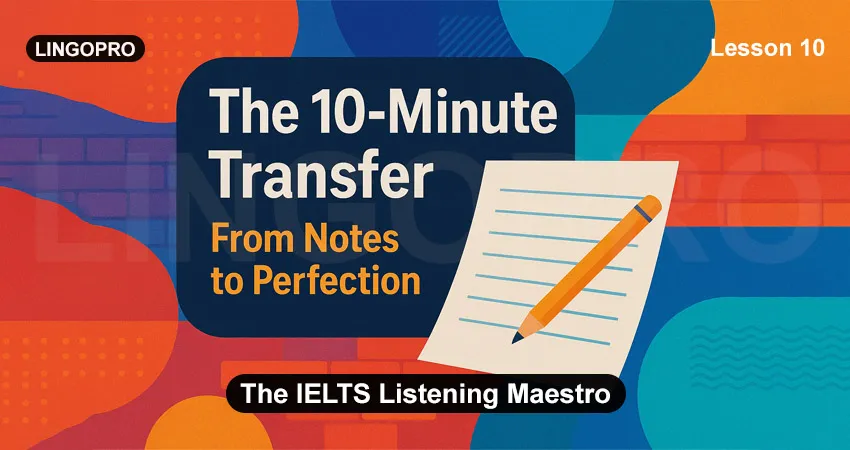 The IELTS Listening Maestro
