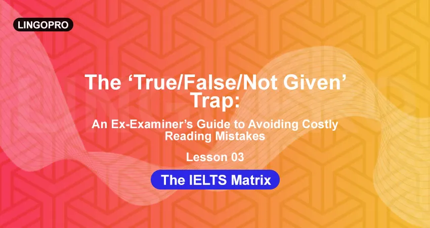 The IELTS Matrix