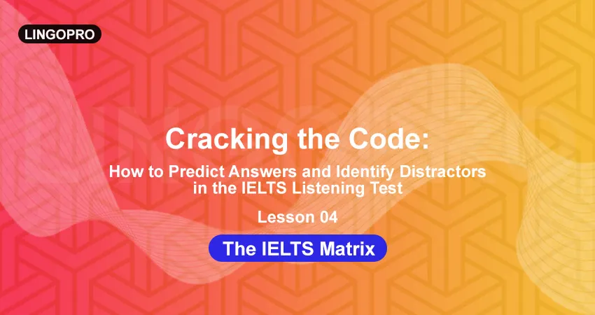 The IELTS Matrix
