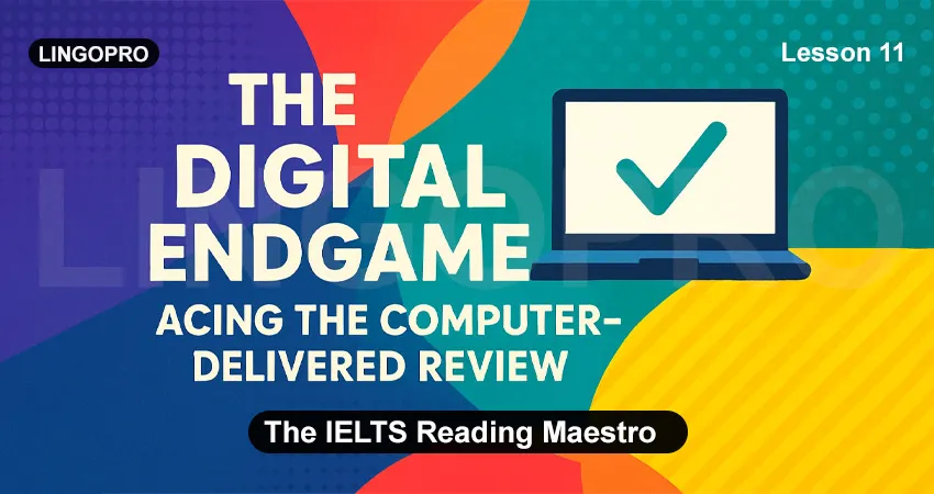 The IELTS Reading Maestro