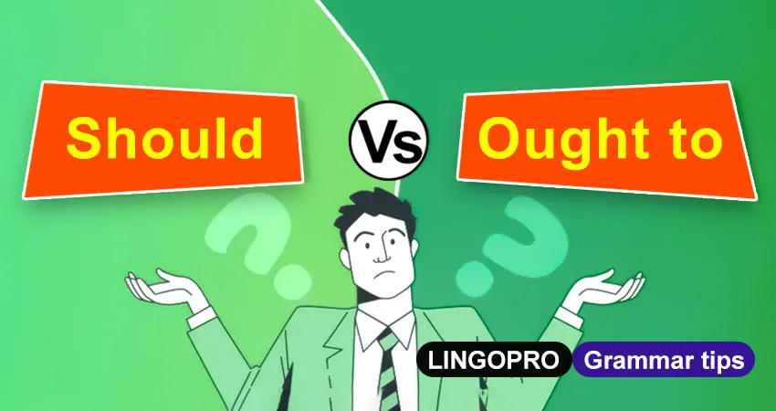 Differences between should vs ought to