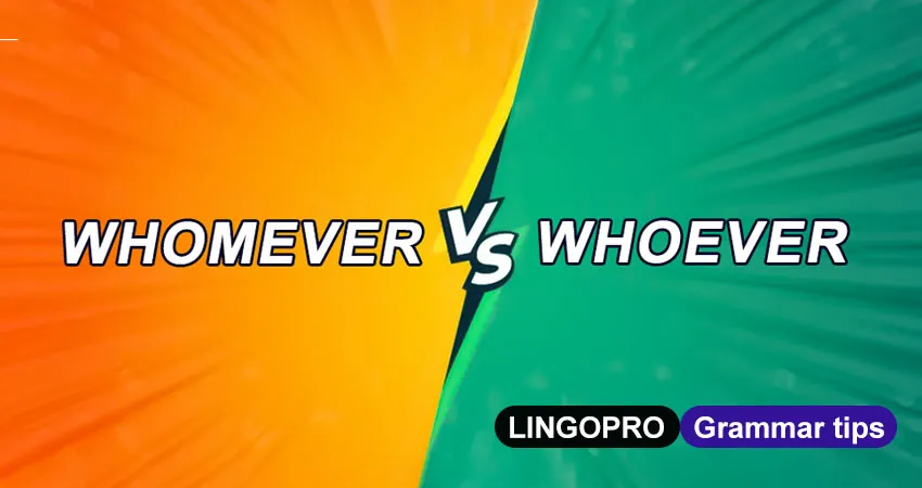 Differences between whomever vs whoever